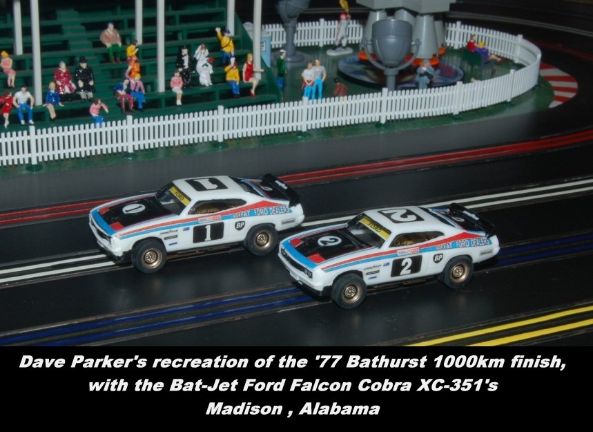 Dave Parker's '77 Bathurst 1000km winning Ford Falcons