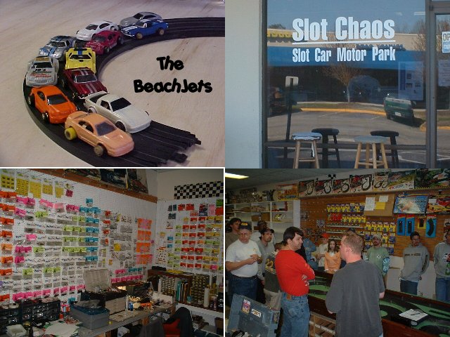 BeachJet field and the Slot Chaos shop