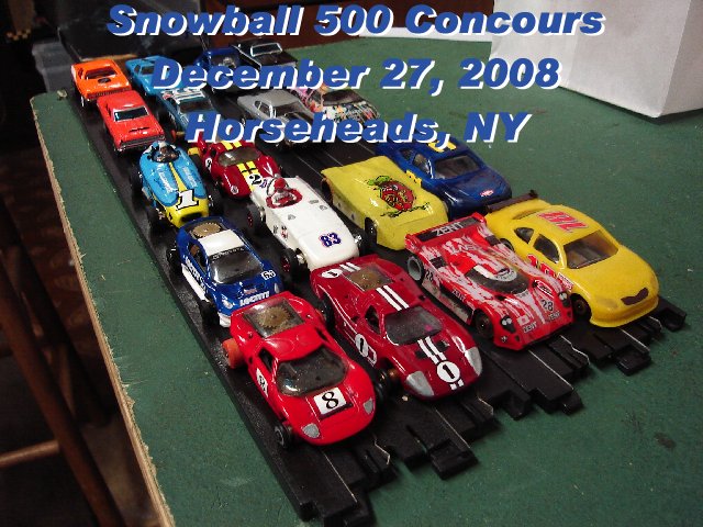 Bat-Jets and NASCARZ at the Snowball Concours!